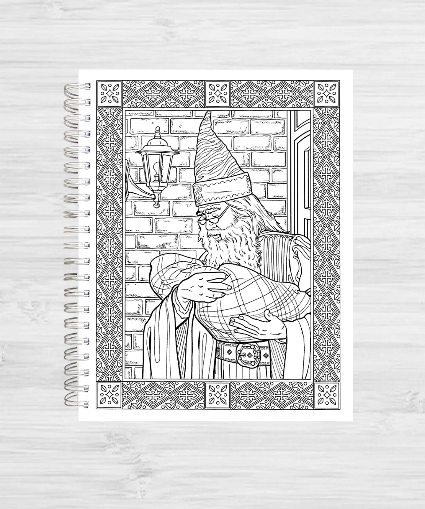 Libro para colorear Harry Potter y su mundo mágico 2