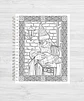 Libro para colorear Harry Potter y su mundo mágico - Miniatura 2
