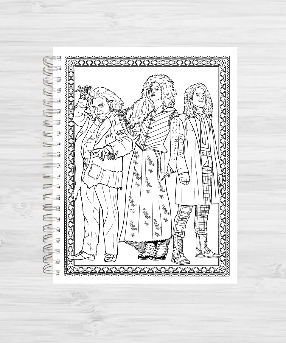 Libro para colorear Harry Potter y su mundo mágico 5