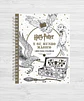Libro para colorear Harry Potter y su mundo mágico - Miniatura 1