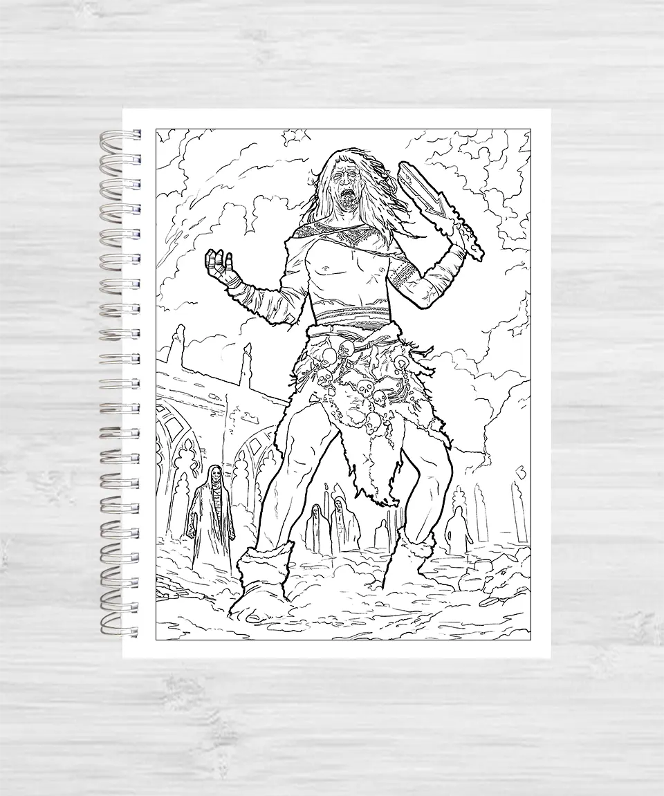 Libro para colorear Harry potter y las criaturas mágicas 5