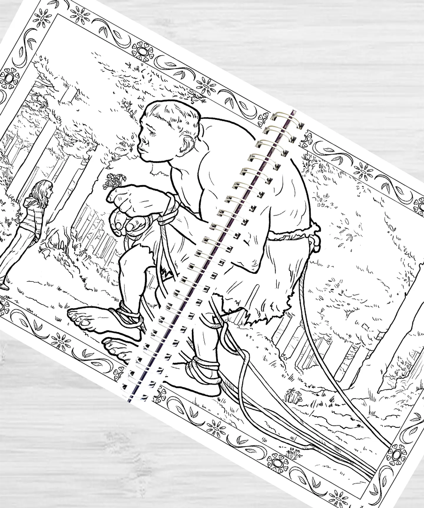 Libro para colorear Harry potter y las criaturas mágicas 7