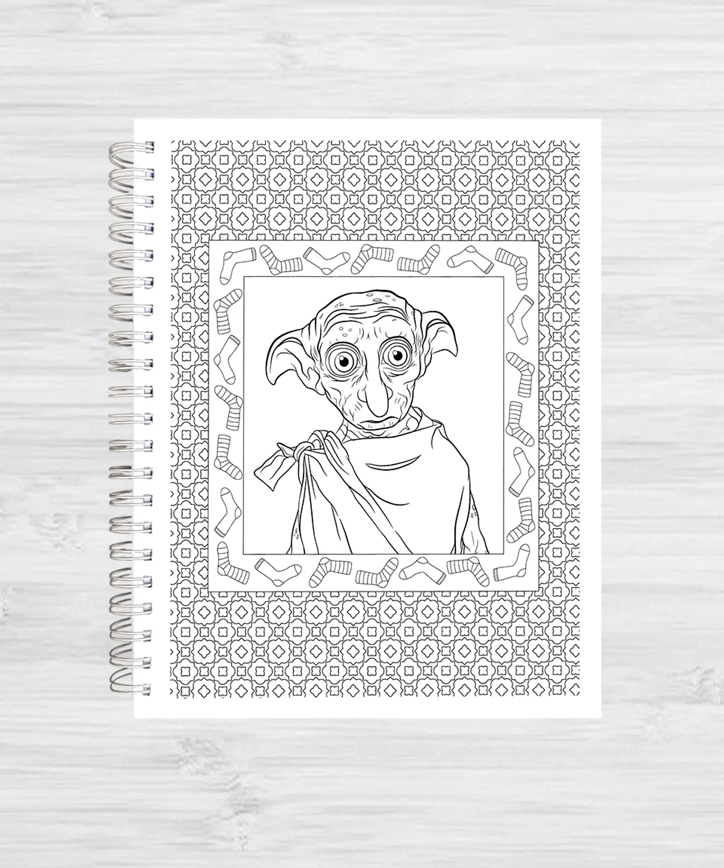 Libro para colorear Harry potter y las criaturas mágicas 9