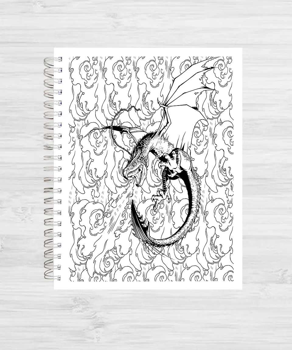 Libro para colorear Harry potter y las criaturas mágicas 10