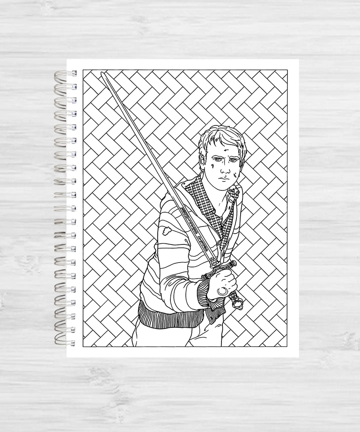 Libro para colorear Harry Potter y sus artefactos mágicos 2
