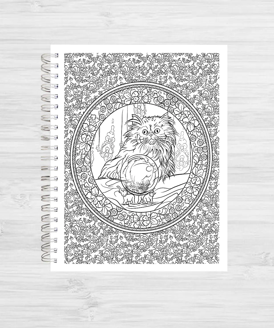 Libro para colorear Harry Potter y sus artefactos mágicos 7