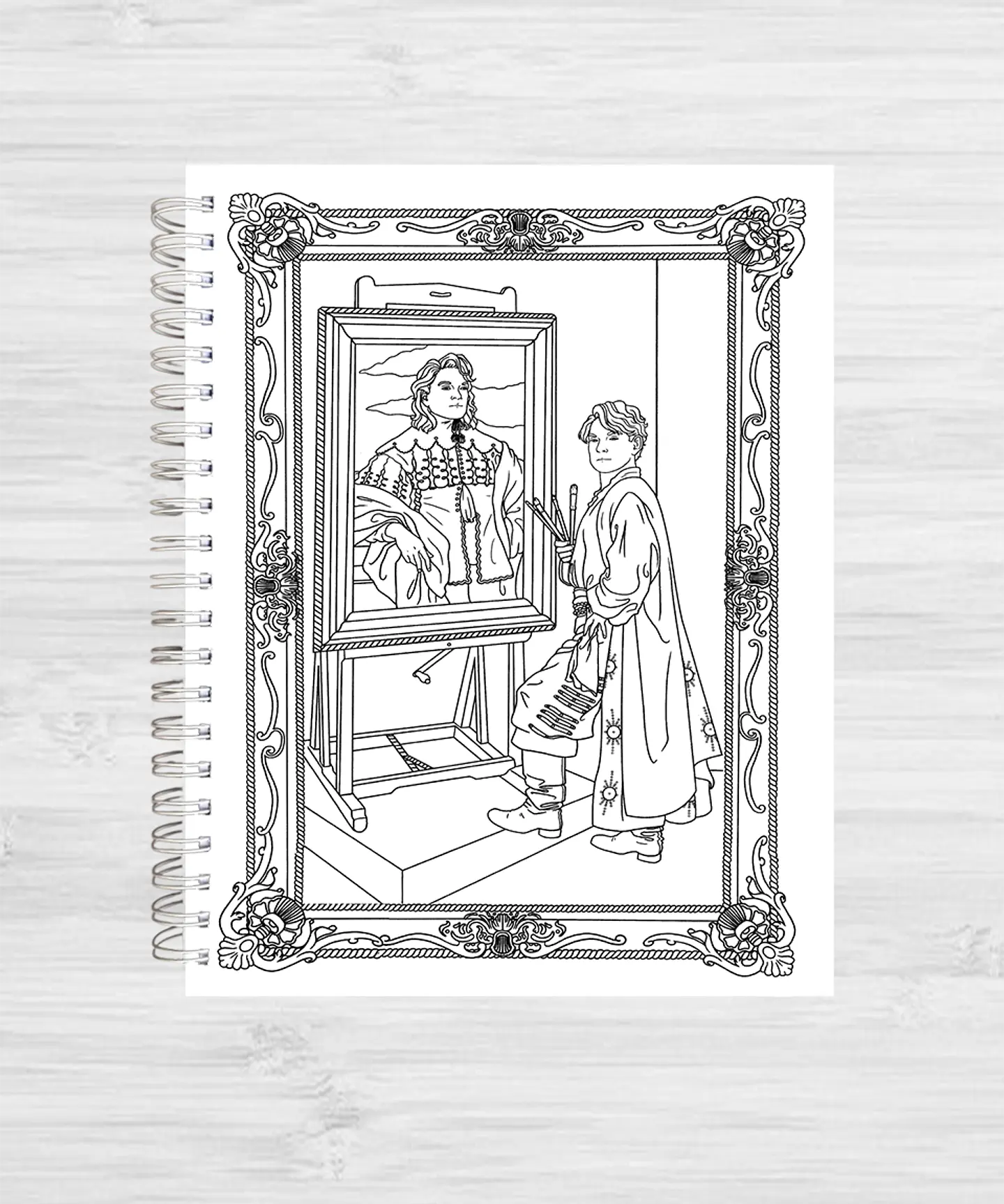 Libro para colorear Harry Potter y sus artefactos mágicos 8