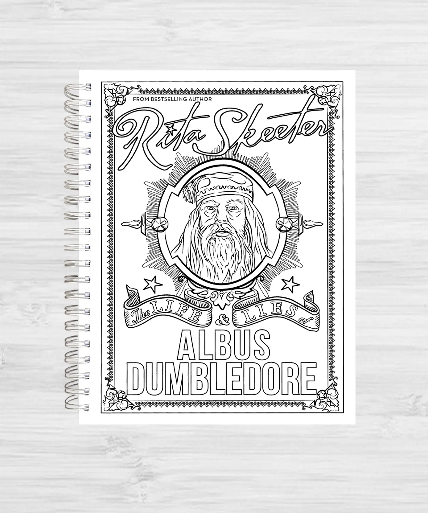 Libro para colorear Harry Potter y sus artefactos mágicos 9