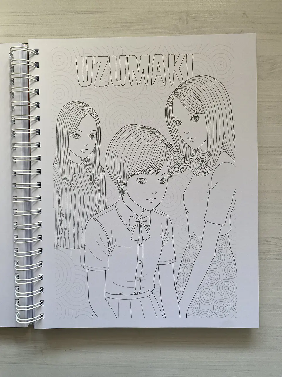 Libro para colorear Junji Ito 3