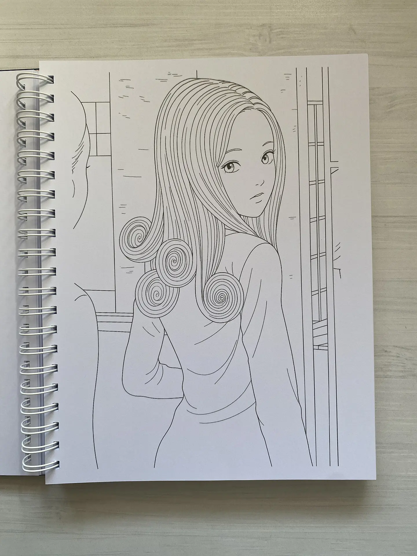 Libro para colorear Junji Ito 7