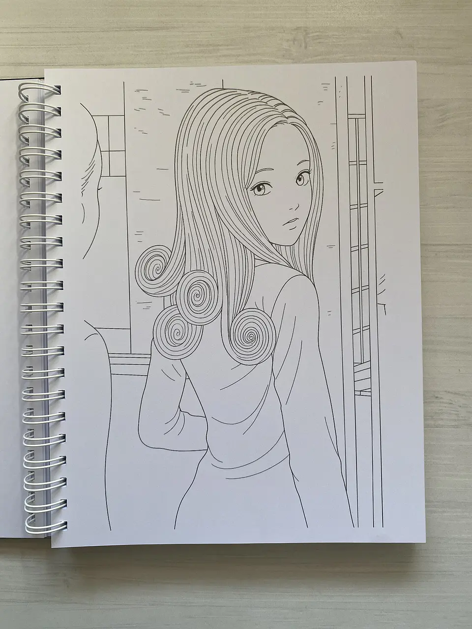 Libro para colorear Junji Ito 7