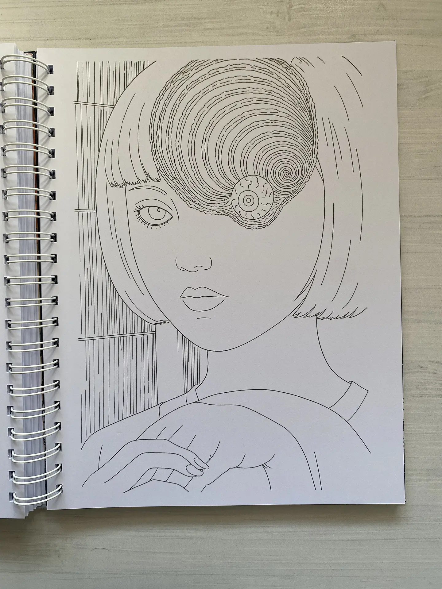 Libro para colorear Junji Ito 11