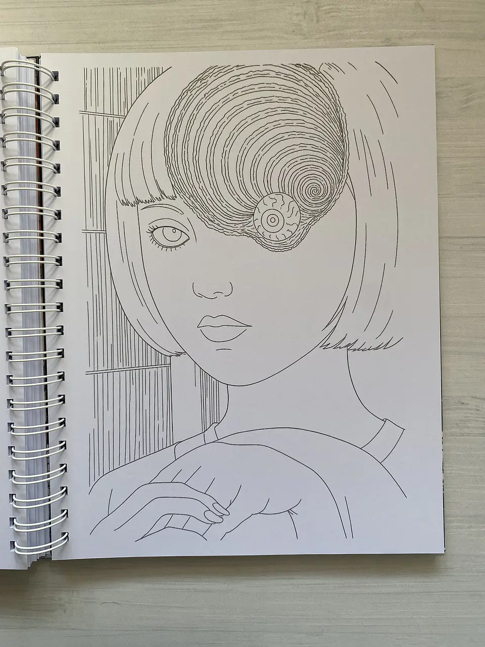 Libro para colorear Junji Ito 11