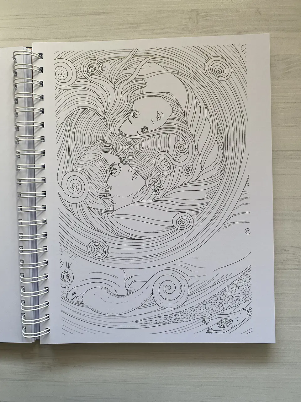 Libro para colorear Junji Ito 14