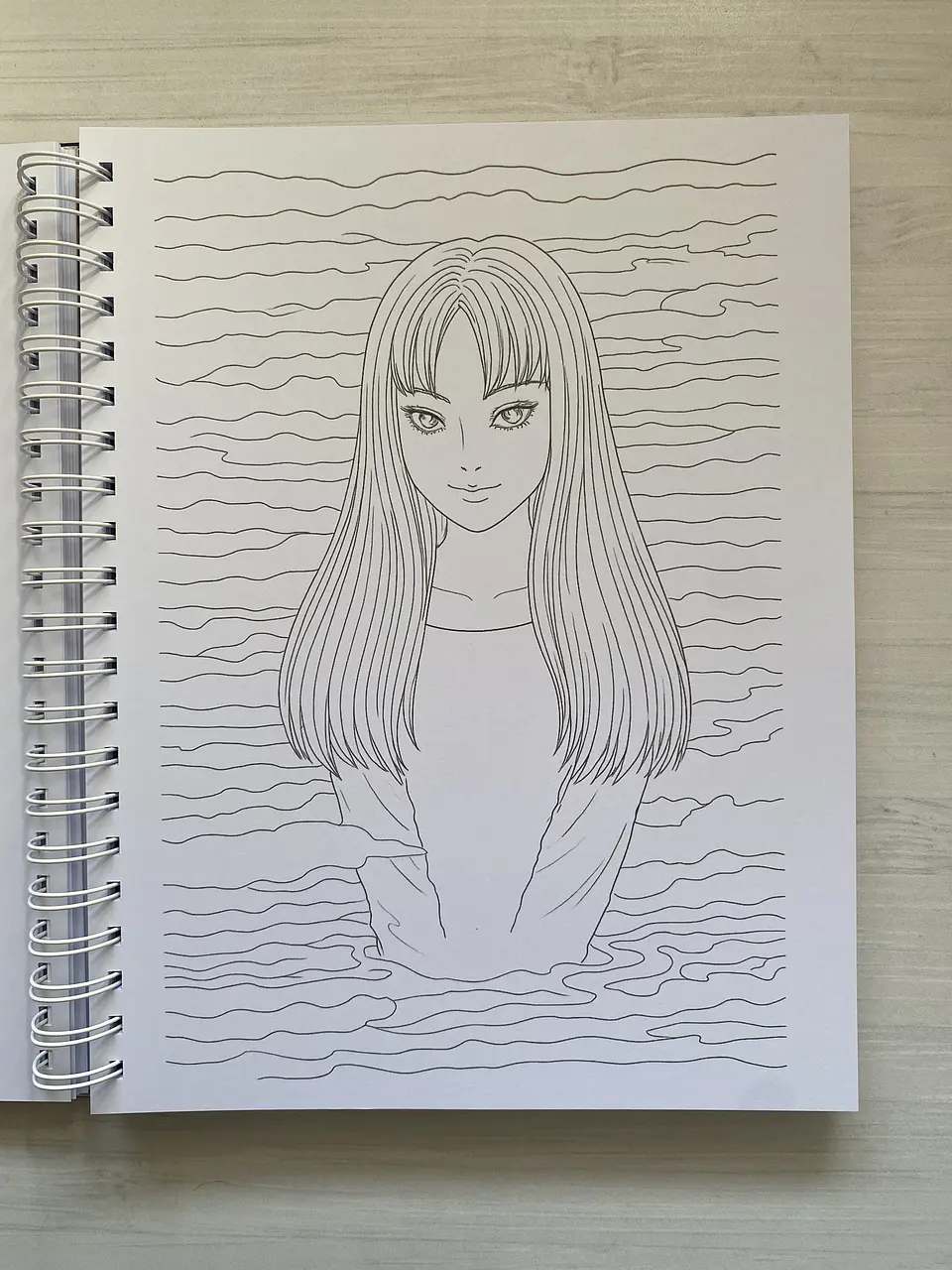 Libro para colorear Junji Ito 15