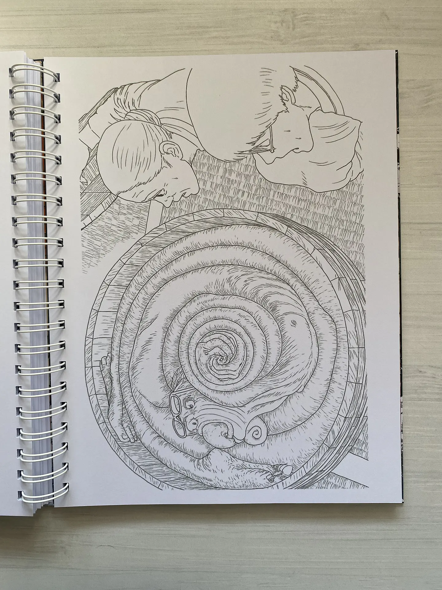 Libro para colorear Junji Ito 17