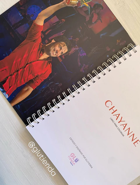 Libro para colorear Chayanne