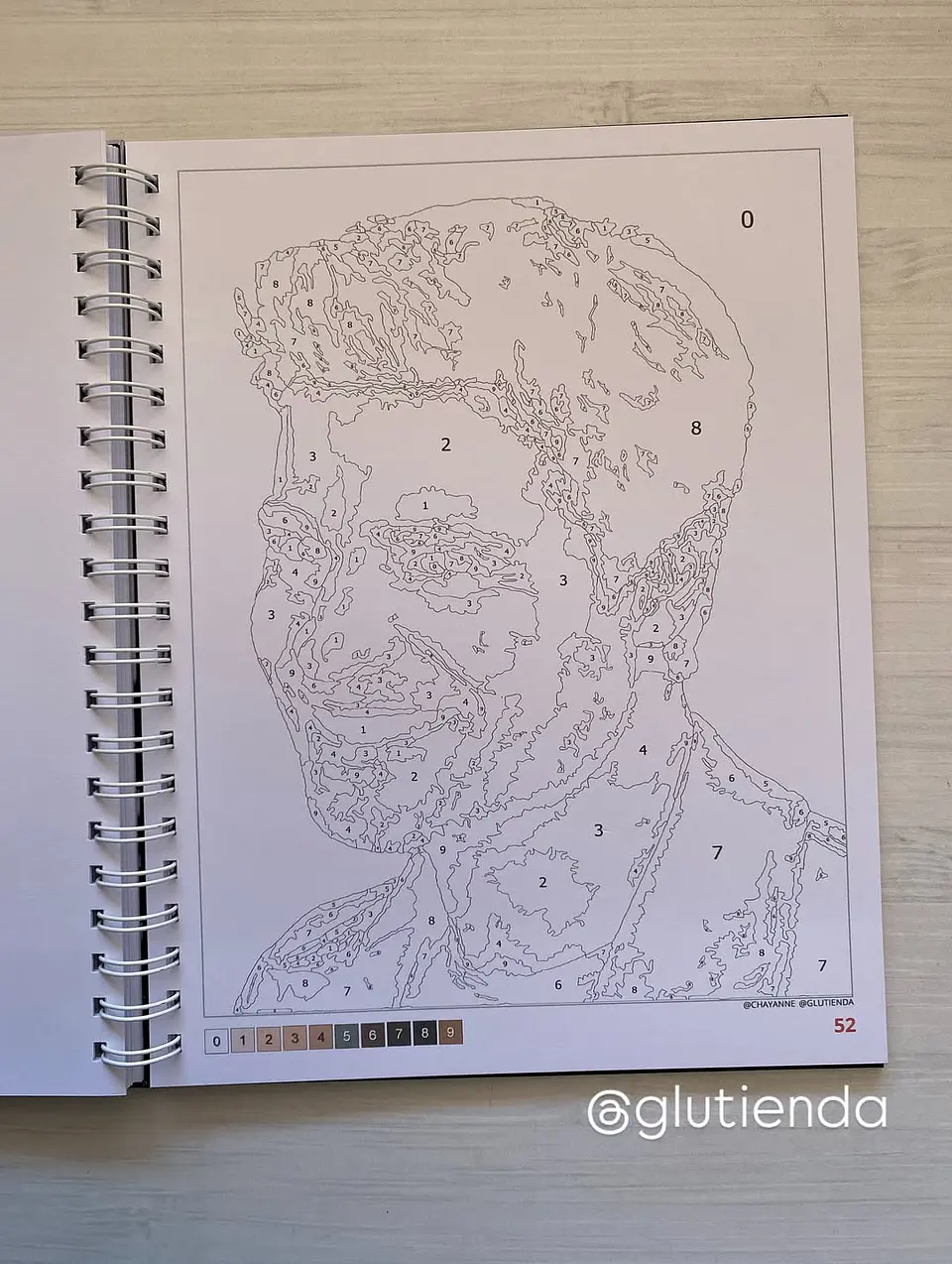 Libro para colorear Chayanne 5
