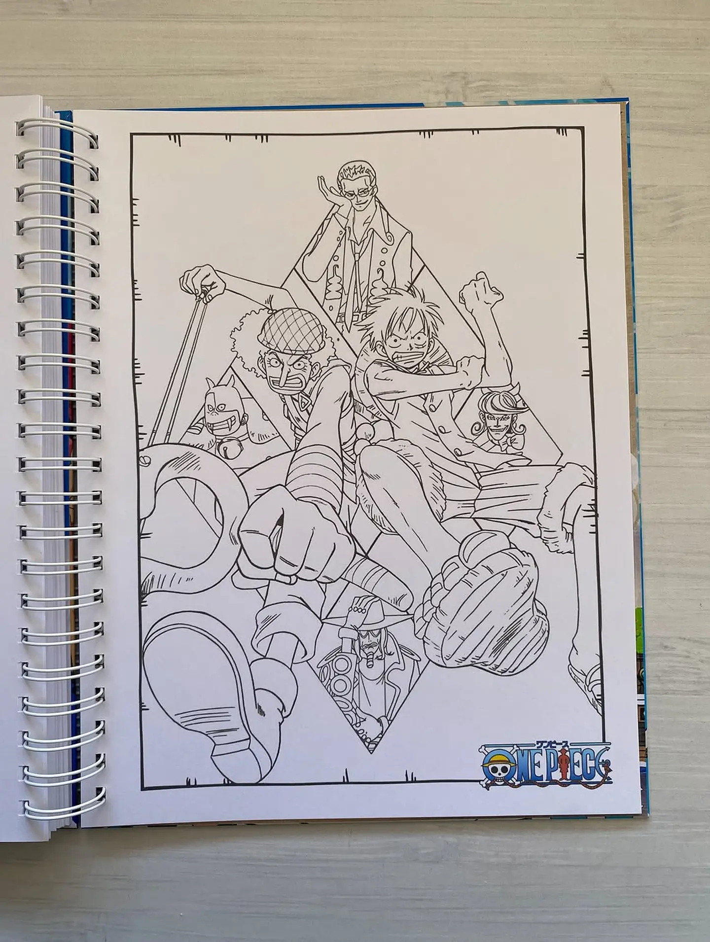 Libro para colorear One Piece 4