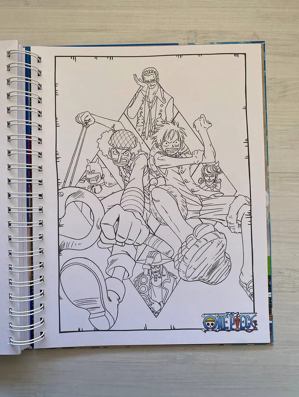 Libro para colorear One Piece 4