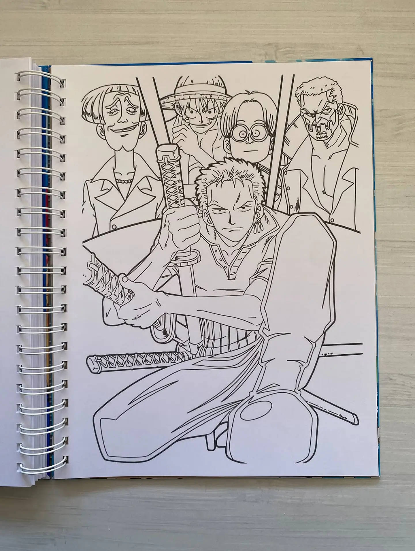 Libro para colorear One Piece 5