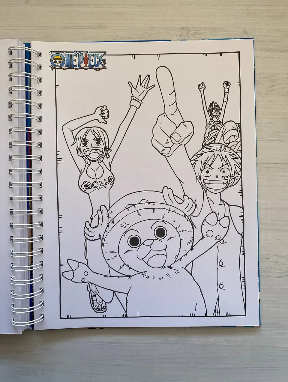 Libro para colorear One Piece 7