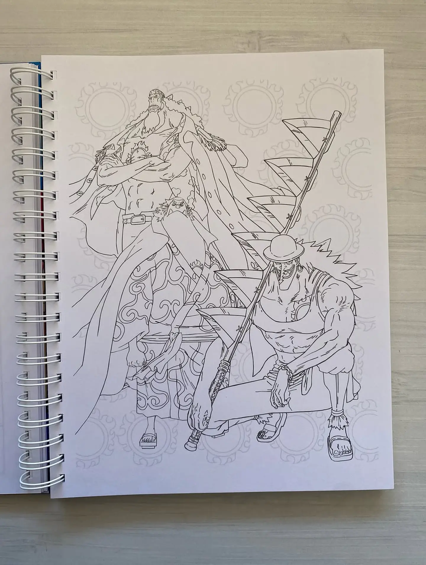 Libro para colorear One Piece 8