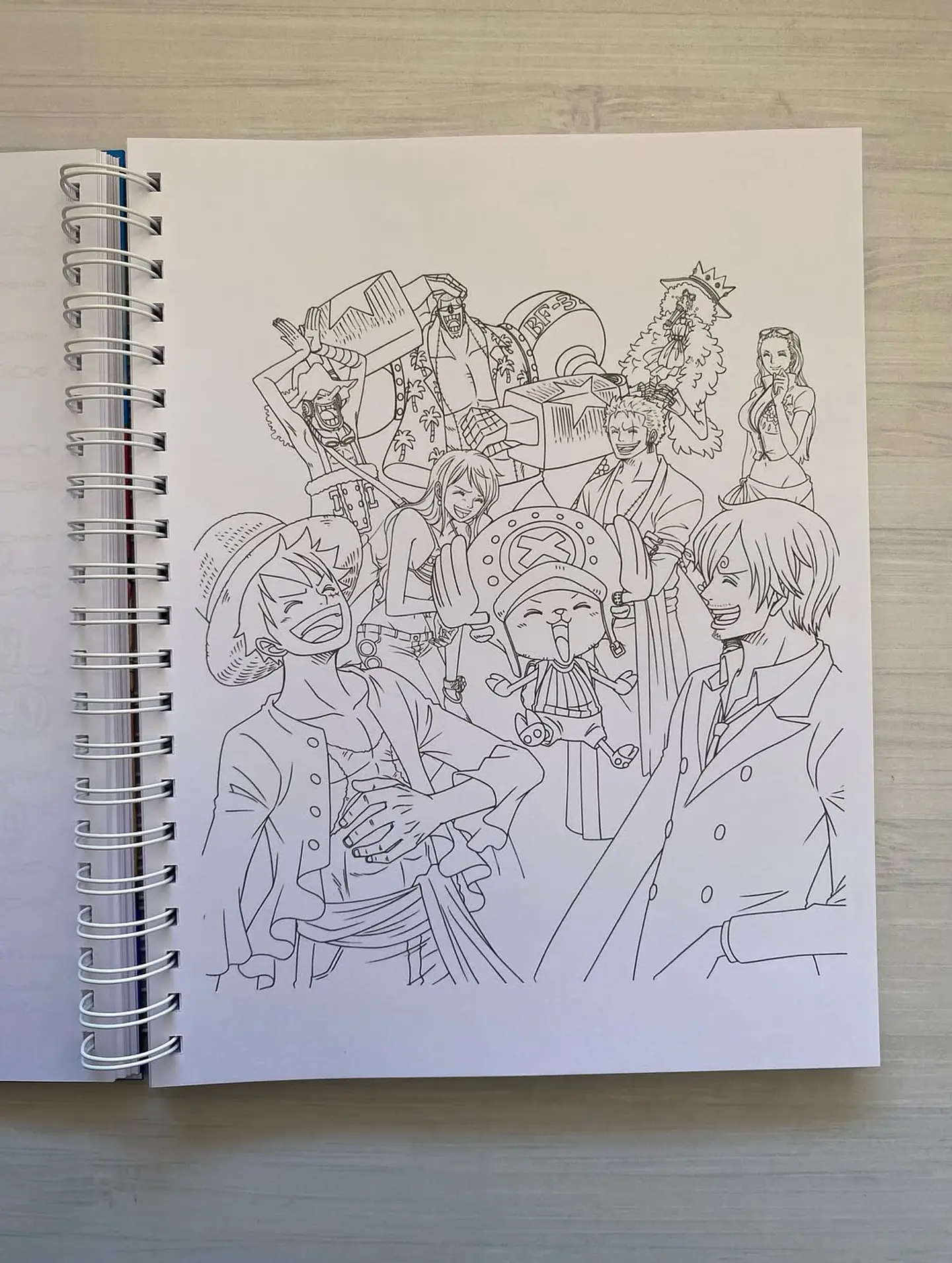 Libro para colorear One Piece 9