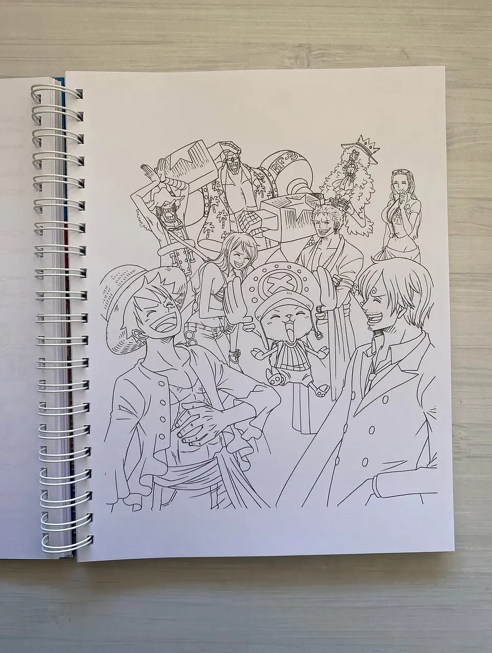 Libro para colorear One Piece 9