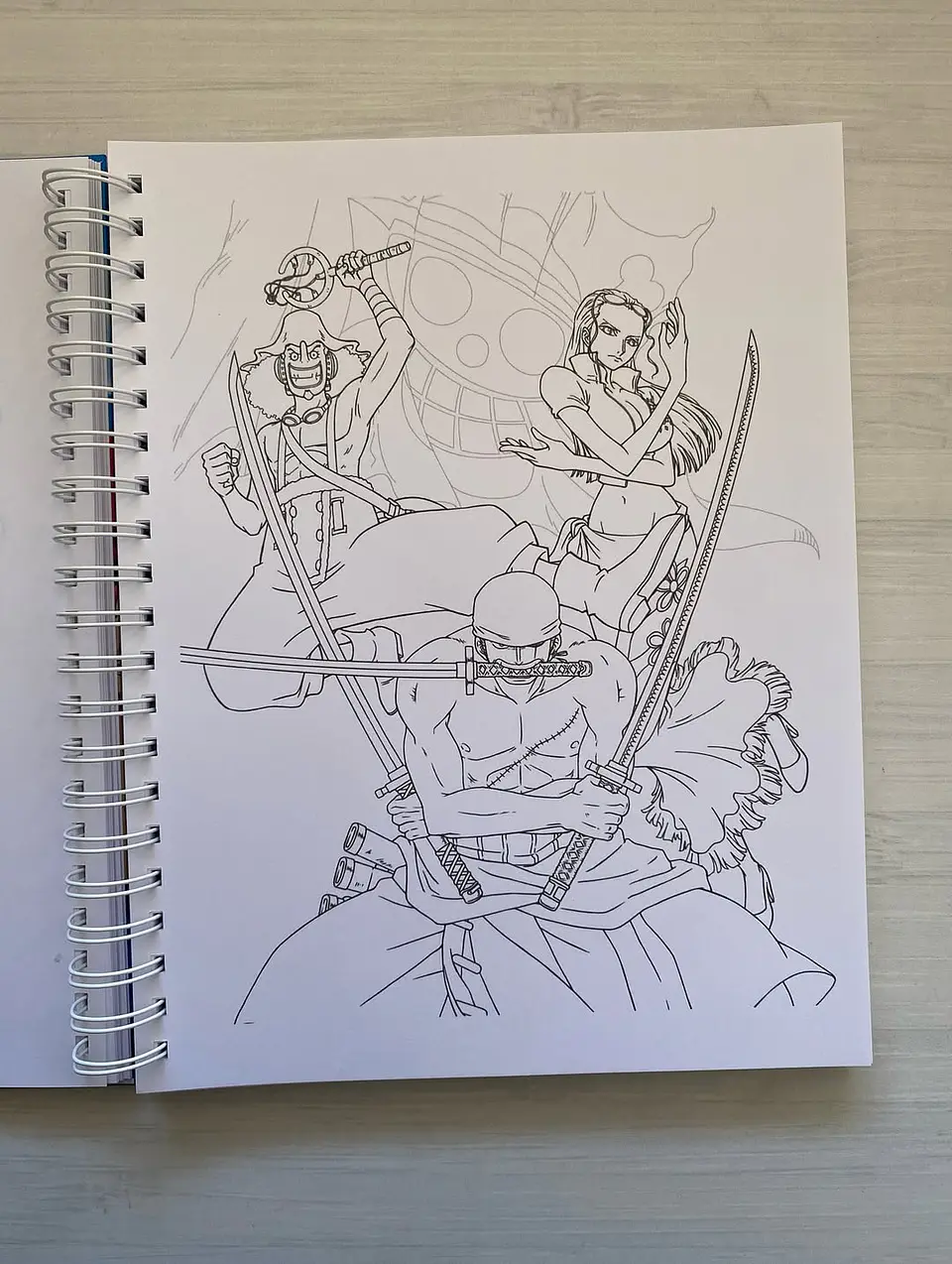 Libro para colorear One Piece 10