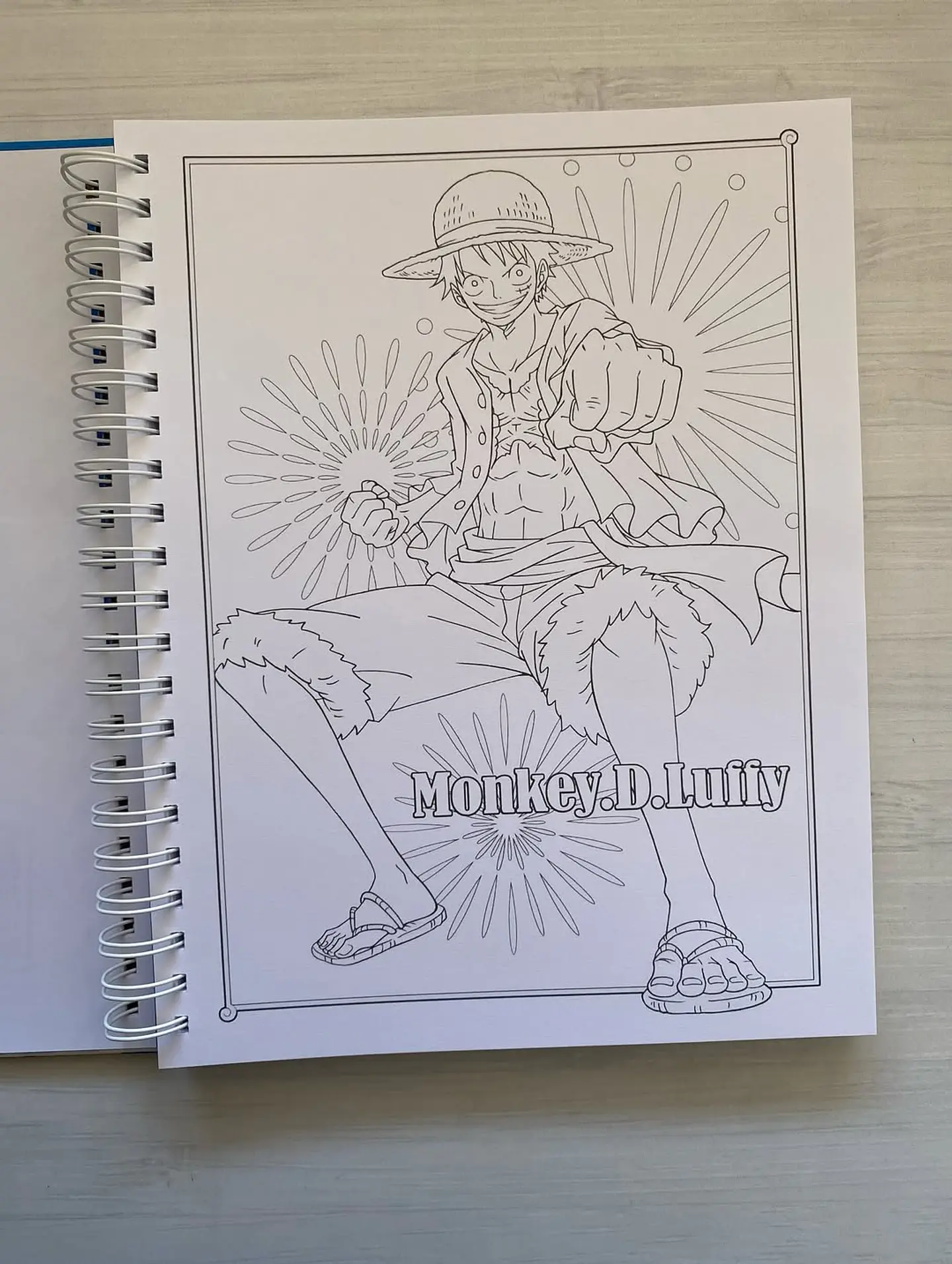 Libro para colorear One Piece 15