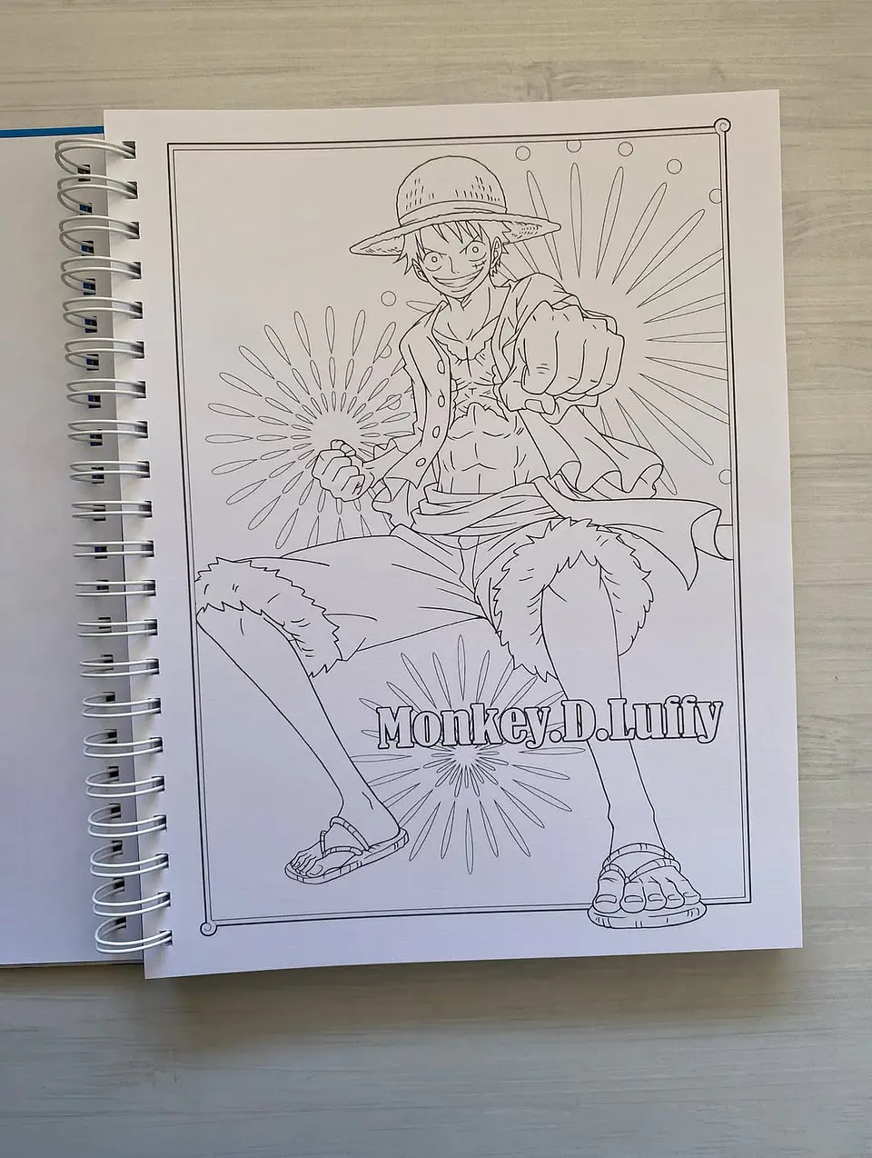 Libro para colorear One Piece 15