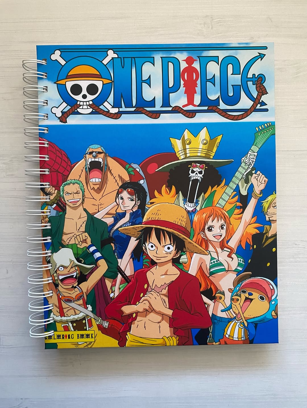 Libro para colorear One Piece