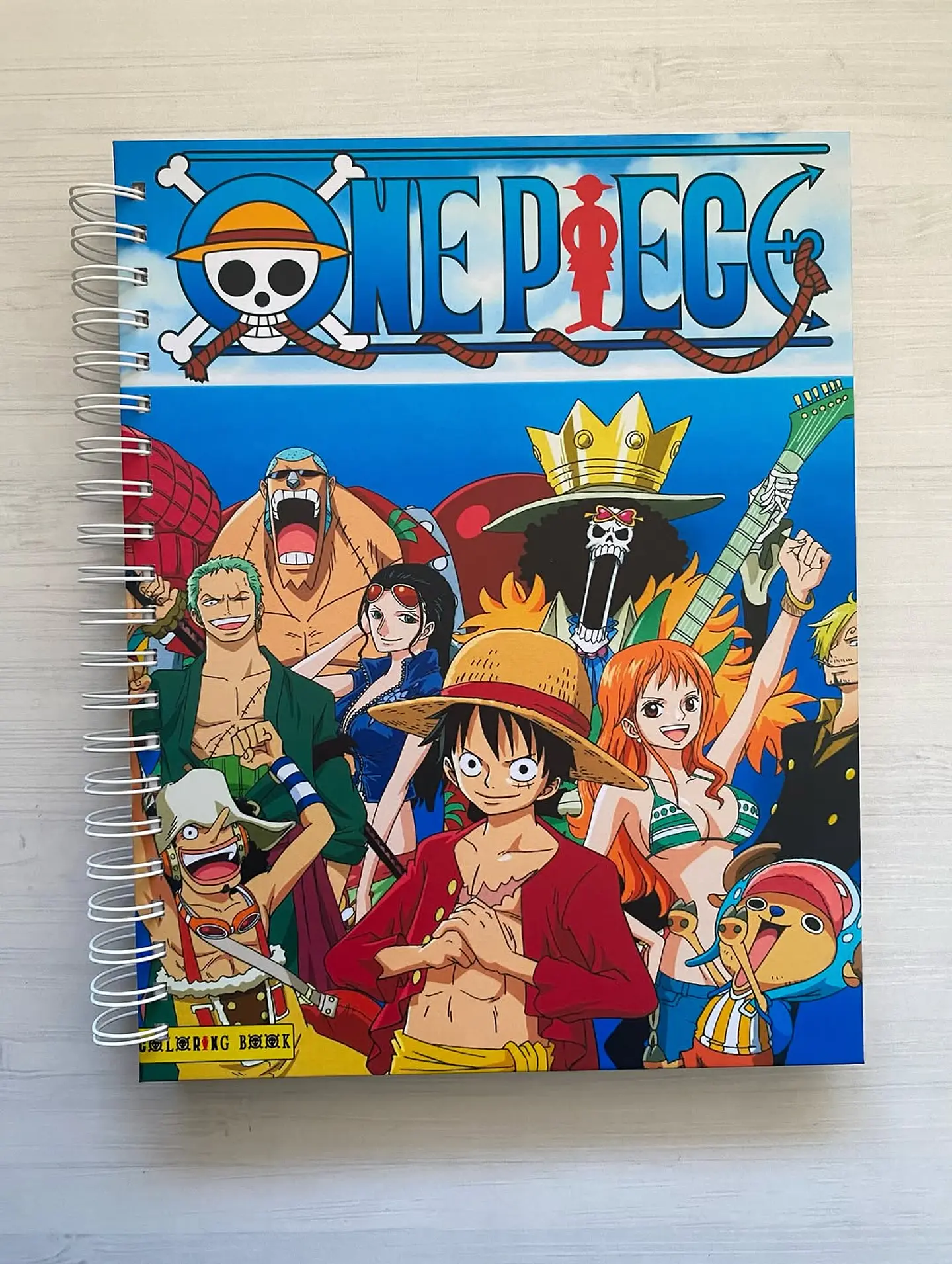 Libro para colorear One Piece 1
