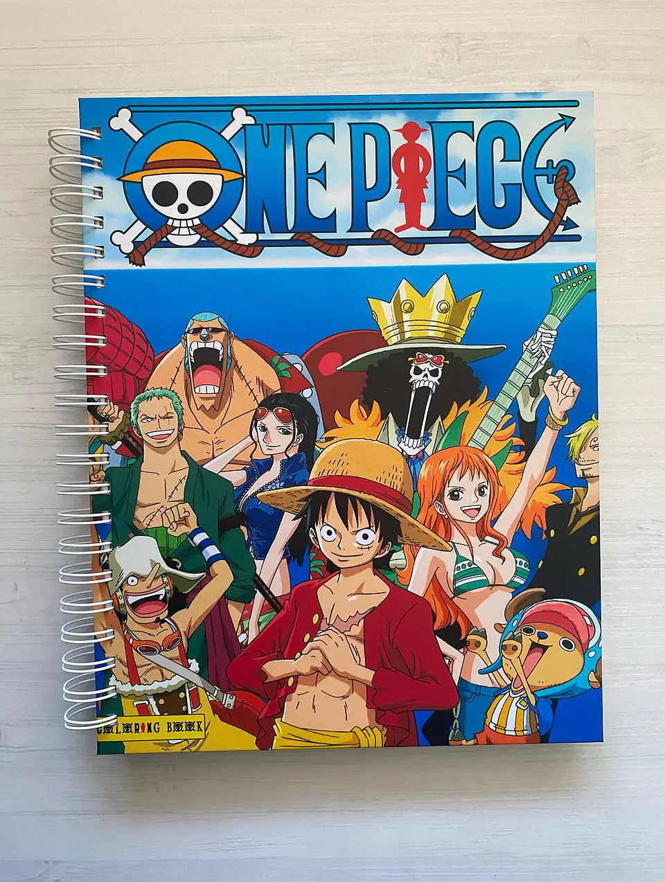Libro para colorear One Piece 1