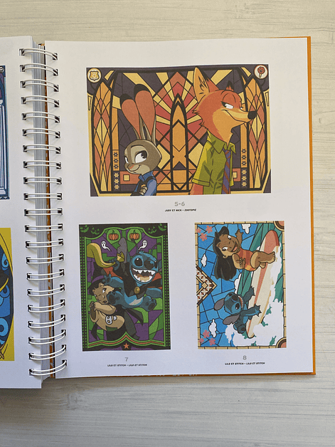 Libro para colorear Vitrales - Vitraux Tomo 2 4