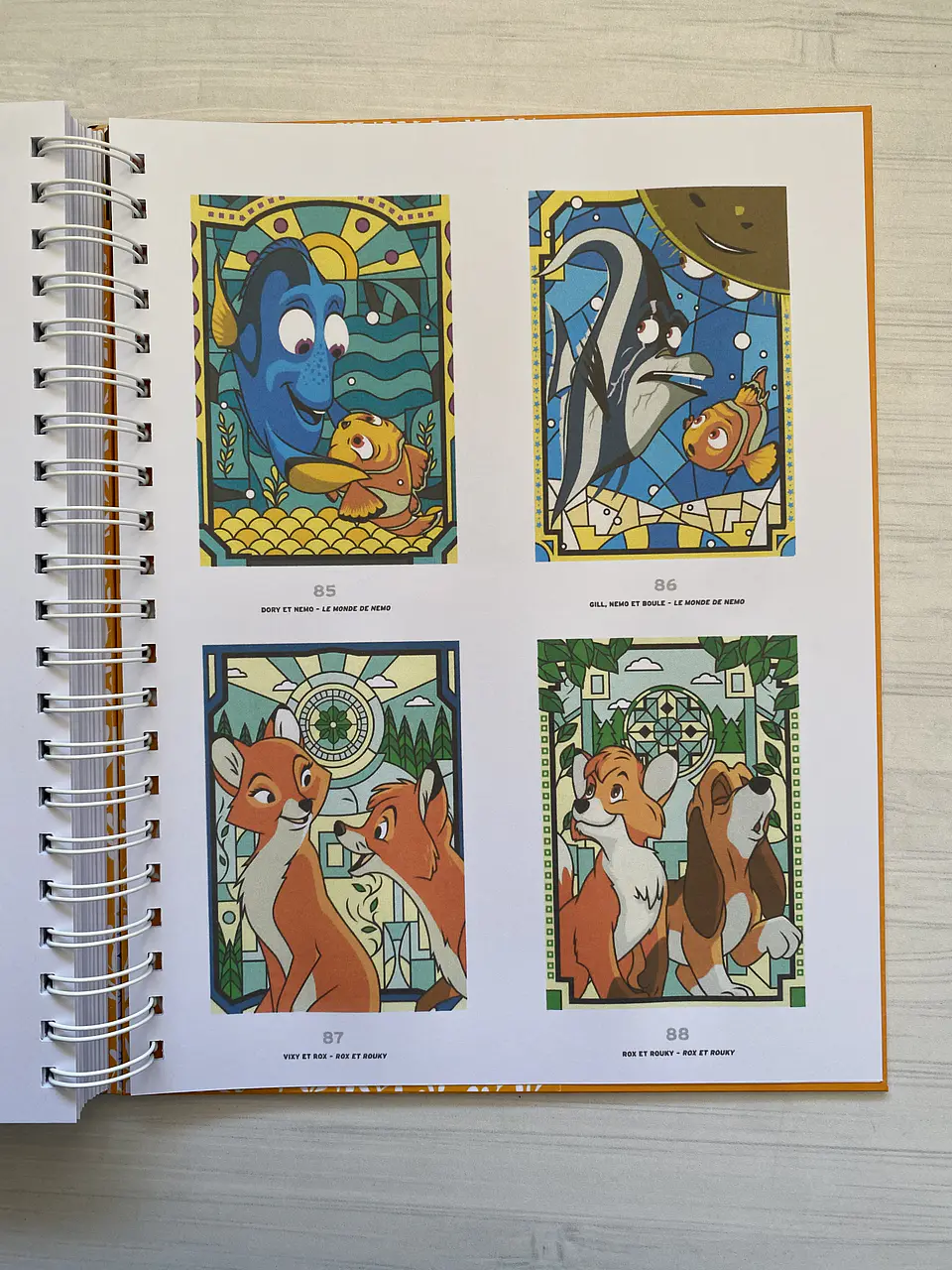Libro para colorear Vitrales - Vitraux Tomo 2 5