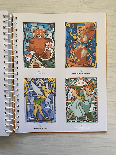 Libro para colorear Vitrales - Vitraux Tomo 2 6