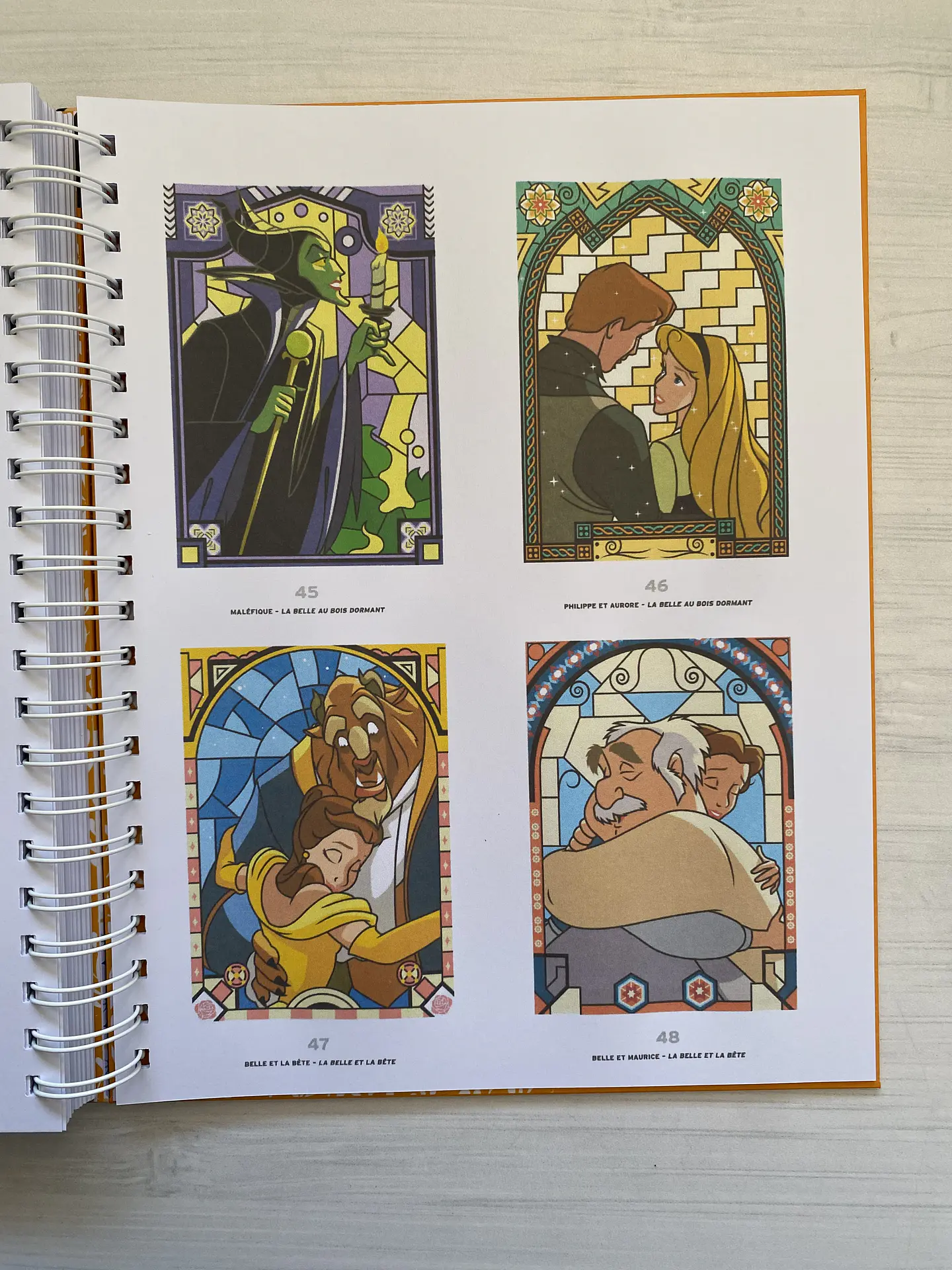 Libro para colorear Vitrales - Vitraux Tomo 2 7