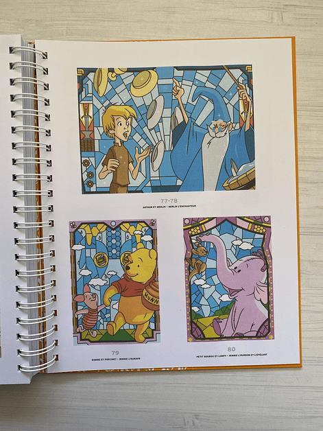 Libro para colorear Vitrales - Vitraux Tomo 2 8