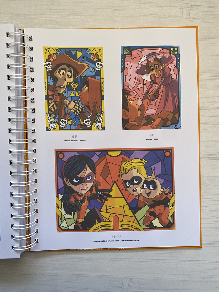 Libro para colorear Vitrales - Vitraux Tomo 2 9