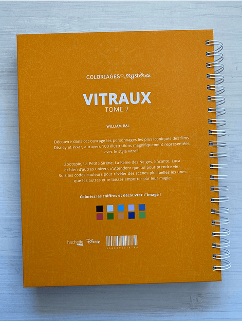 Libro para colorear Vitrales - Vitraux Tomo 2 12