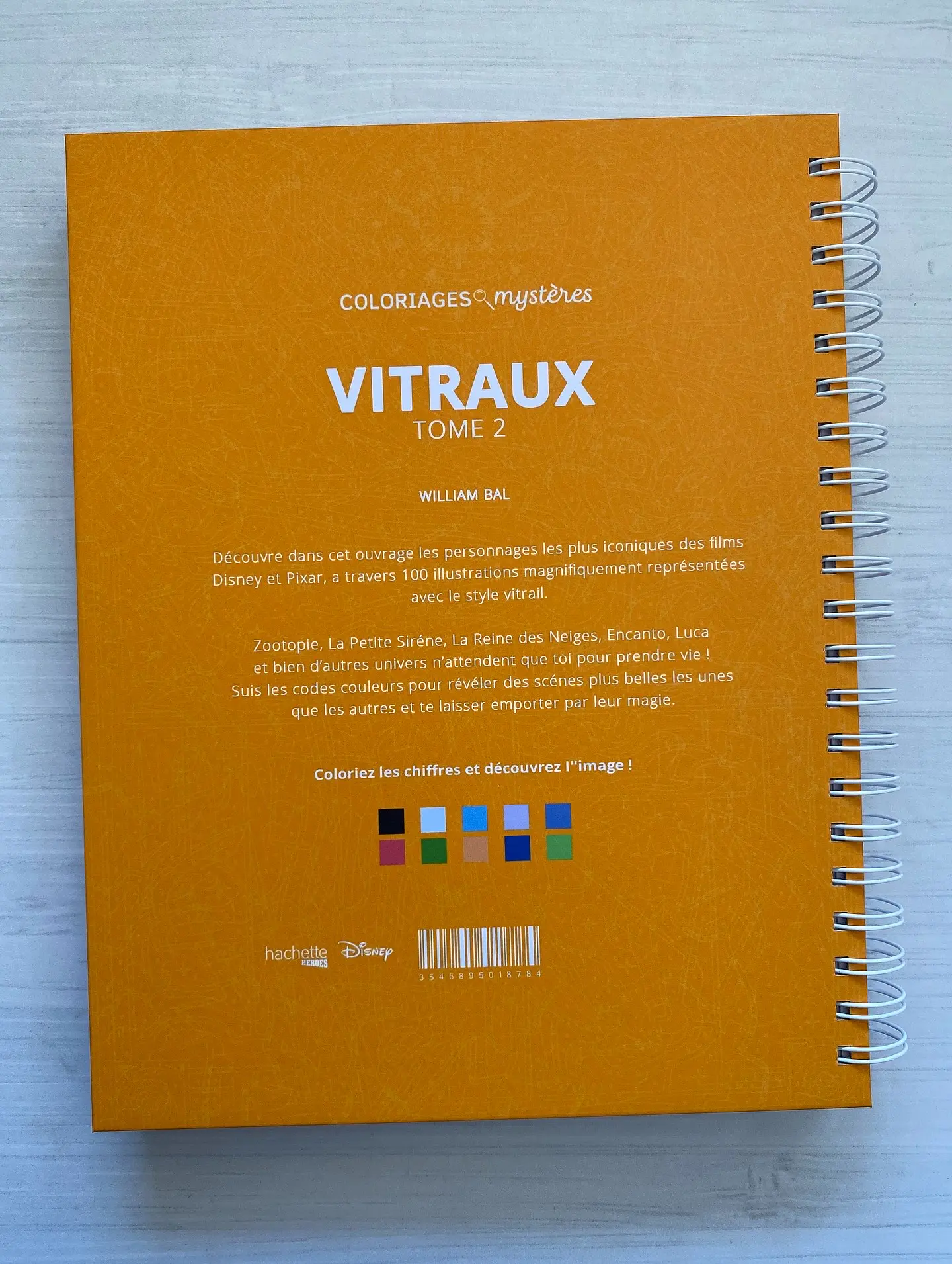 Libro para colorear Vitrales - Vitraux Tomo 2 12