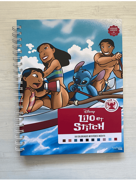 Libro para colorear Lilo y Stitch 1