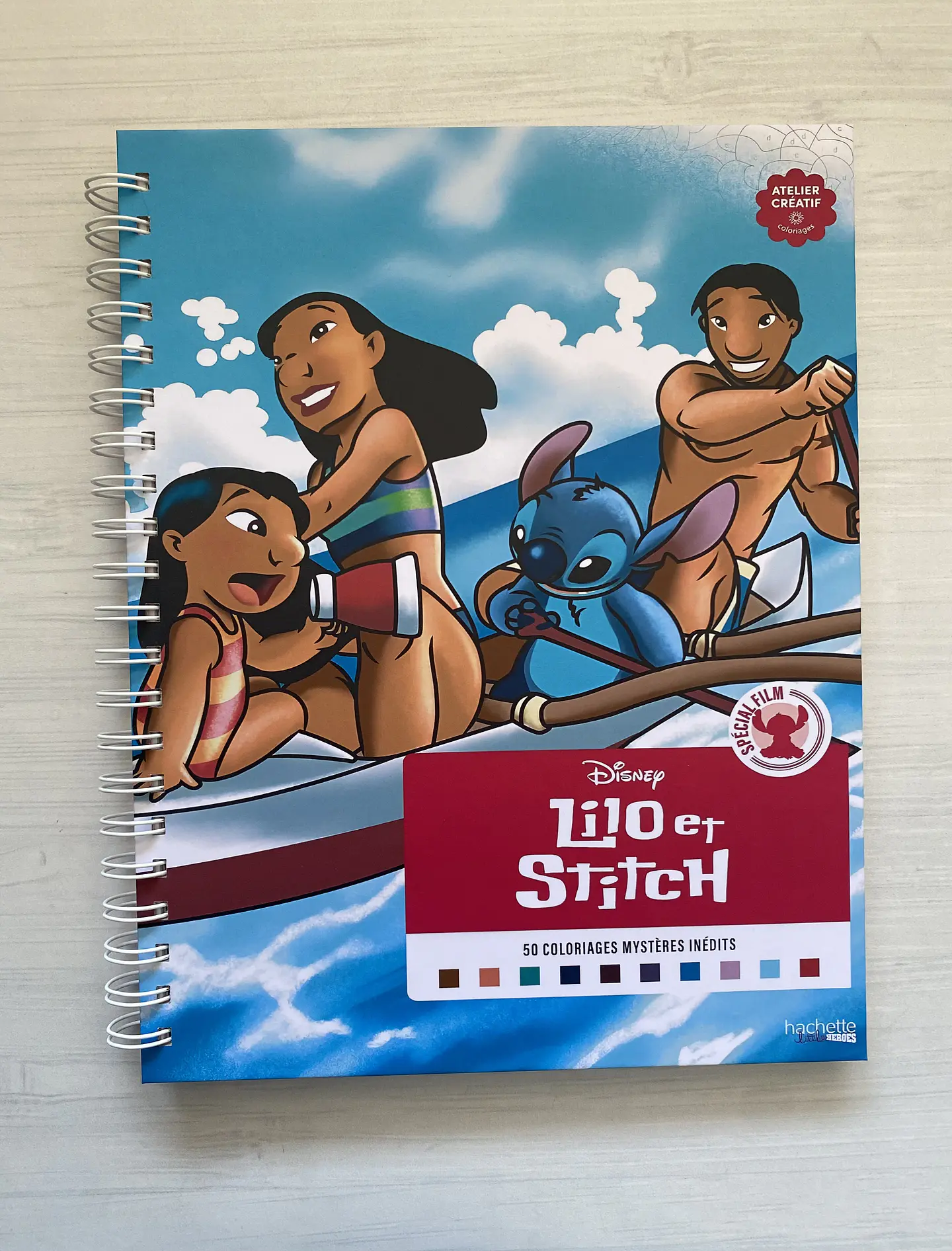 Libro para colorear Lilo y Stitch 1