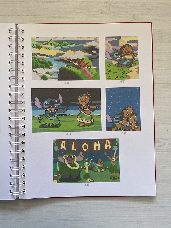 Libro para colorear Lilo y Stitch 4