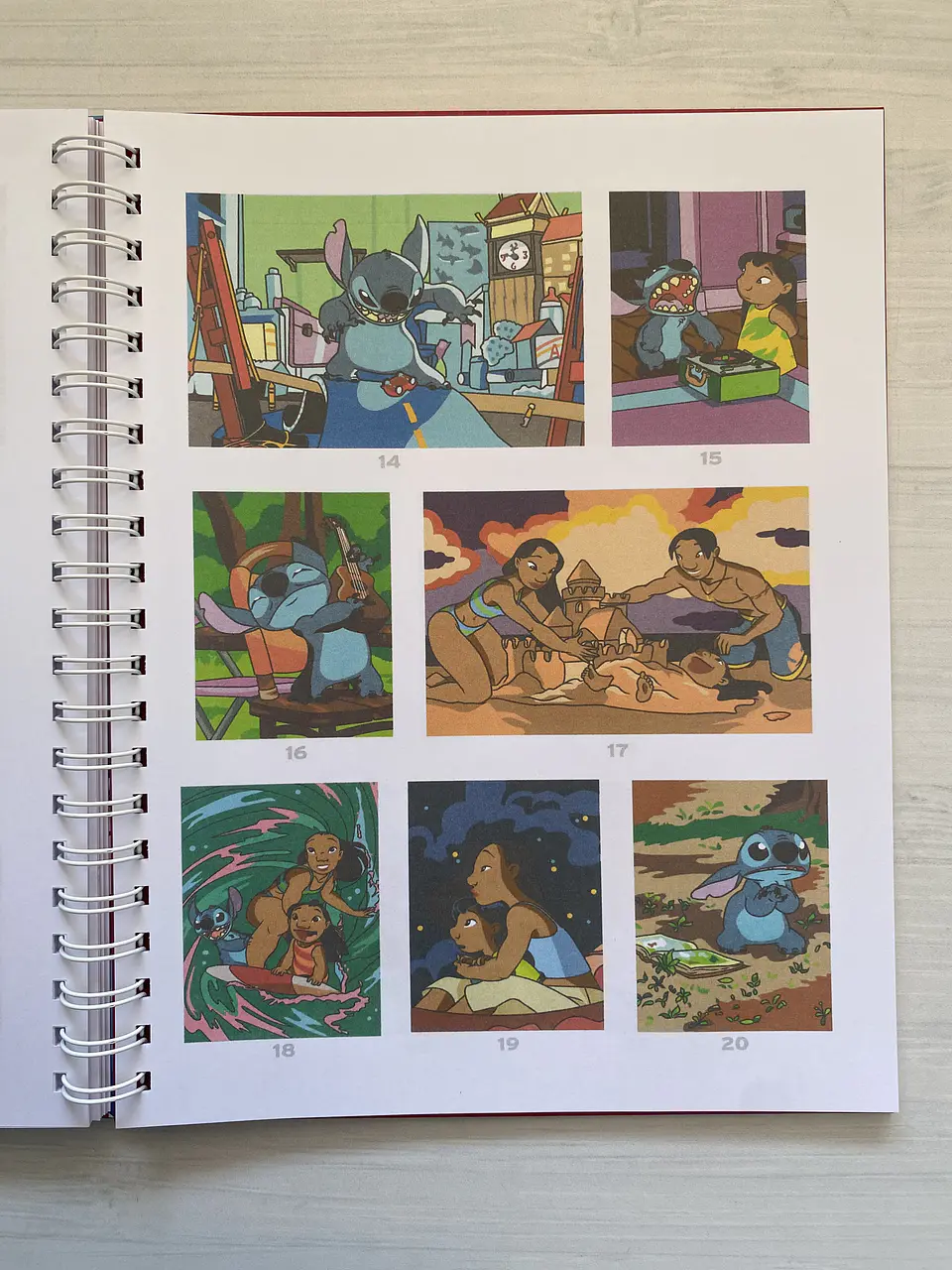 Libro para colorear Lilo y Stitch 9