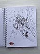 Libro para colorear Robotech (ESPIRAL METÁLICO EN VEZ DE ANILLO METÁLICO COMO SE MUESTRA EN LA IMAGEN) - Miniatura 3