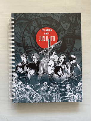 Libro para colorear Junji Ito