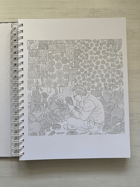 Libro para colorear Junji Ito 8